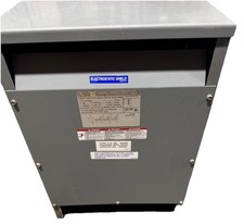 Square D 30 kVA 480 Delta 480Y/277 V 3PH Isolation Transformer 30T76HIS 30T76H