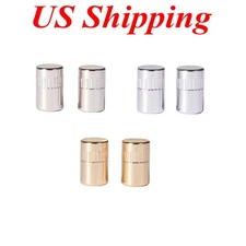 2-Pack Metric/USA Thread Gretsch Style Brass Toggle Switch Tip Switch Knob Cap