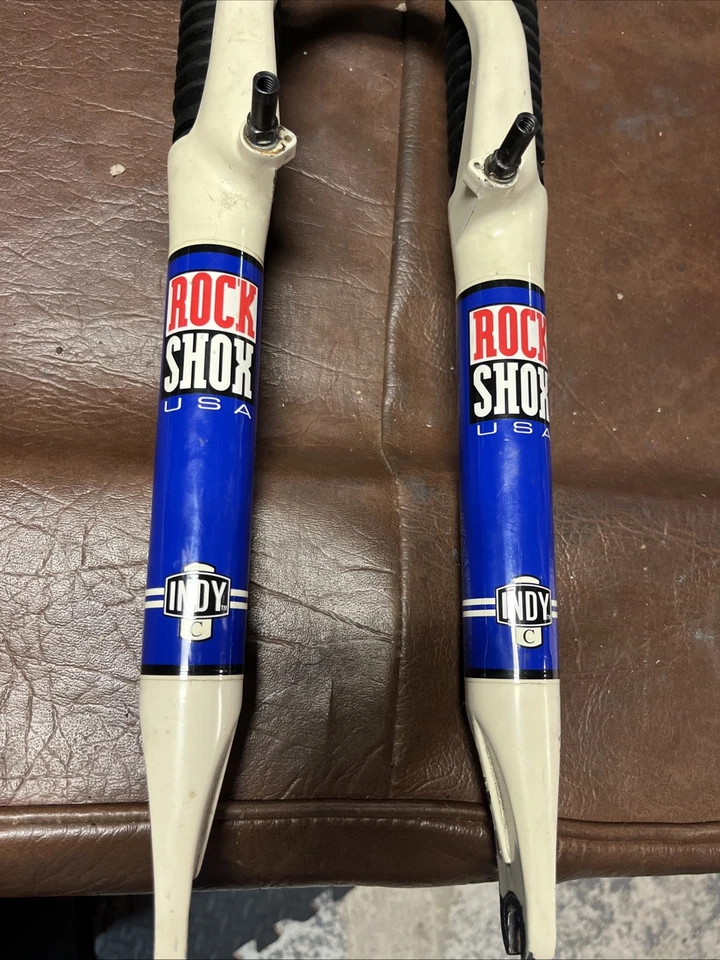 Vintage RockShox Indy C Suspension Fork 1 1/8 Threadless ,7 3/16” Steerer - Image 3 of 4