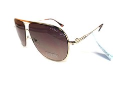 New GUESS GF0208 32F Gold/Brown Mens Sunglasses 75