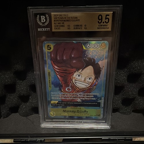 Monkey.D.Luffy (Parallel) graded BGS 9.5 for sale on eBay