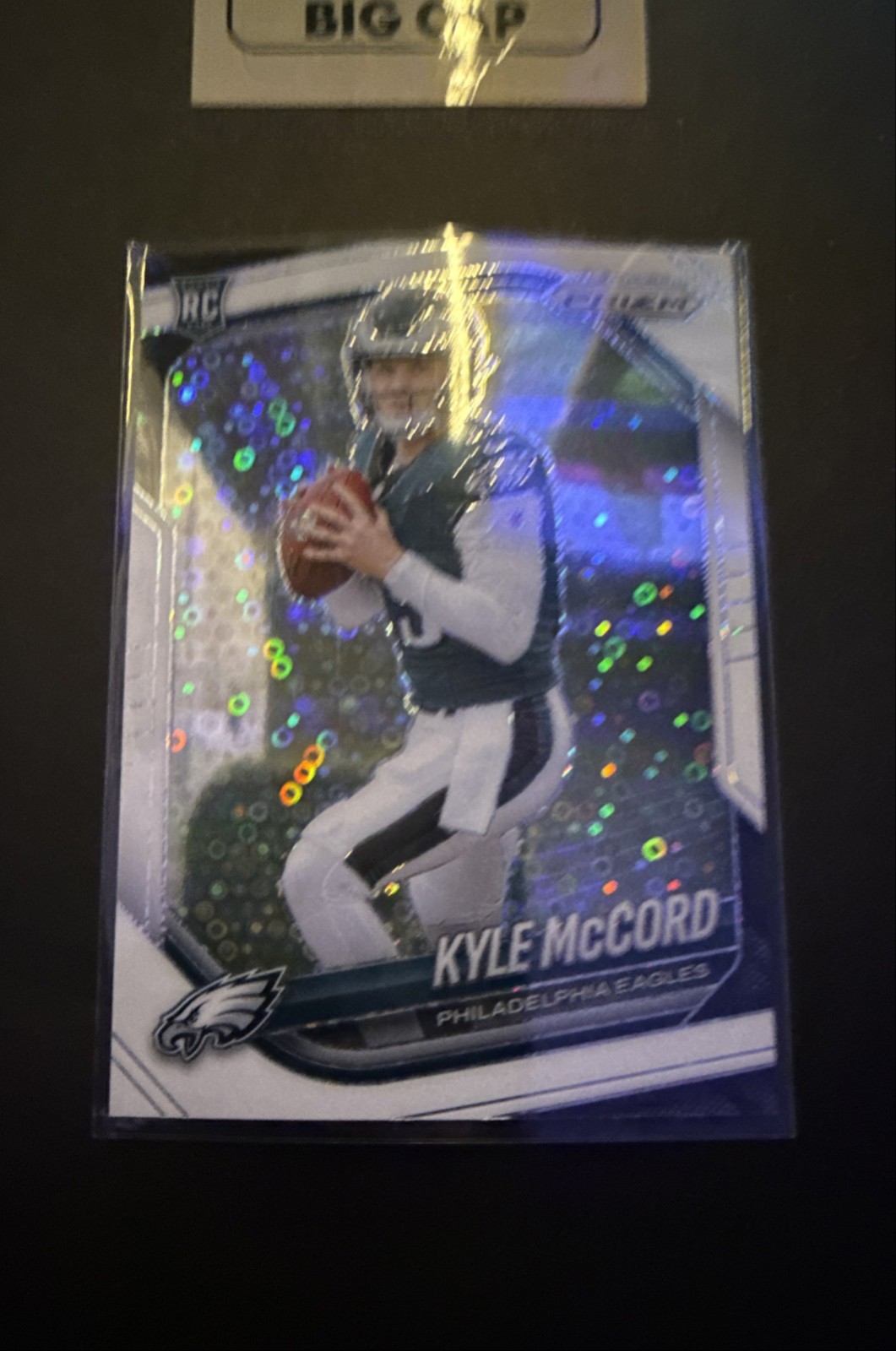 🔥2025 Panini Prizm - Rookies Kyle McCord #377 White Disco Prizm (RC)