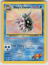 Misty's Cloyster Rare Gym Heroes 029/132 NM on eBay