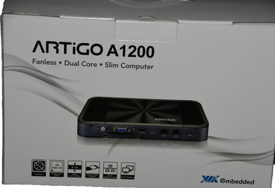 New Artigo A1200 Fanless Dual Core Slim Computer NO OS