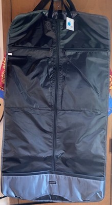 VINTAGE  PAN AM BLUE FIRST CLASS SLATE GARMENT BAG NOS TRAVEL LUGGAGE