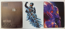 3 USED BluRay  ANT-MAN SB  ANT-MAN  THE WASP 4K SB  QUANTUMANIA 4K SB 