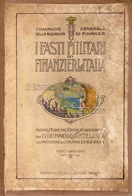 LARIA S. - Der militärische Prunk der Finanzieri d'Italia - Alfieri & Lacroix - 1917