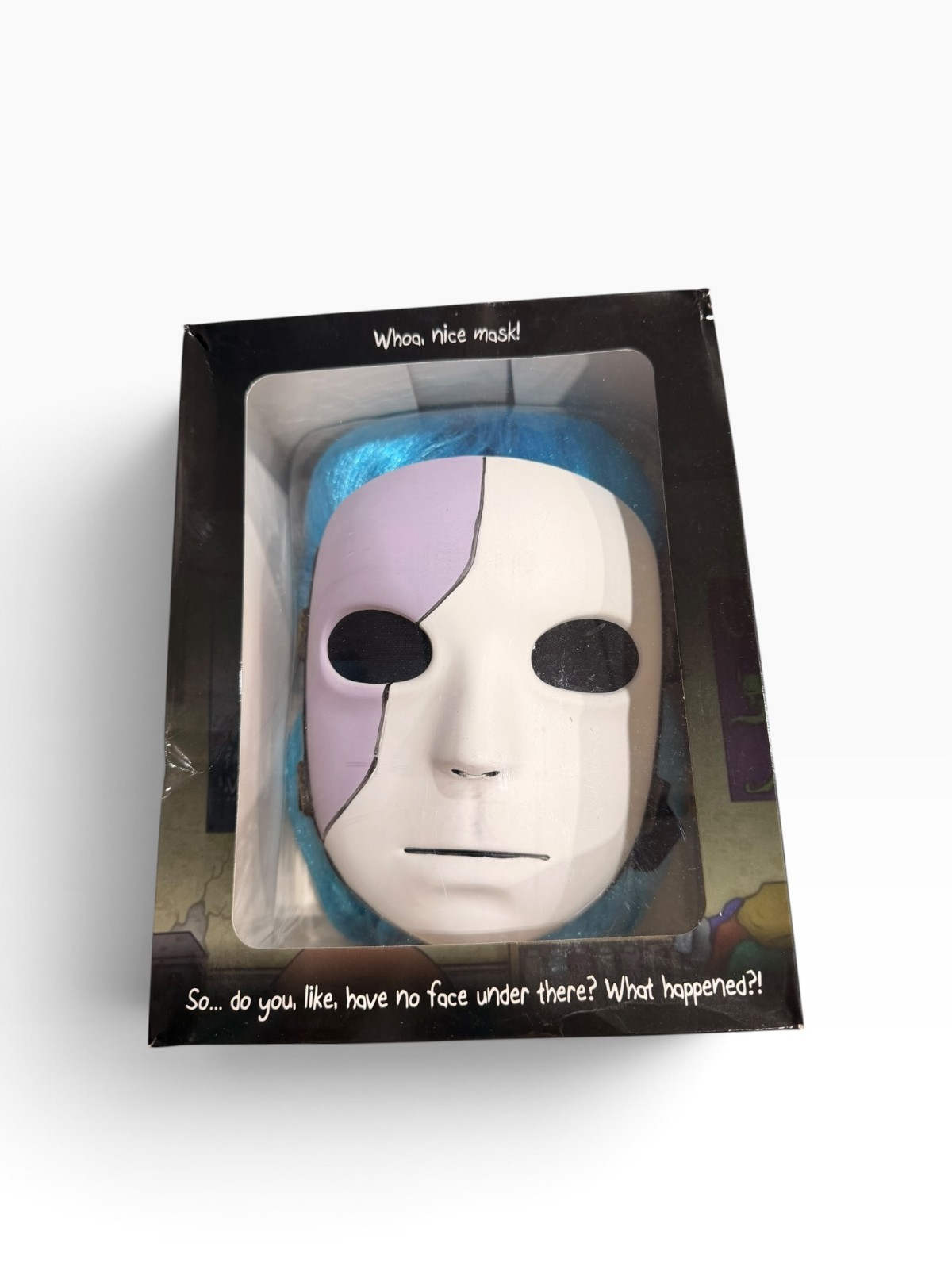 Sally Face Cosplay Party Costume Performance Collection Mask DAMAGED BOX