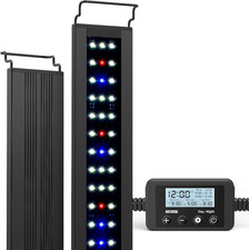 C10 Plants LED Aquarium Light, 18-24 In, 13 Watts, Full Spectrum Fish Tank Light