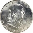 1963 Franklin Silver Half Dollar Choice BU Uncertified #533