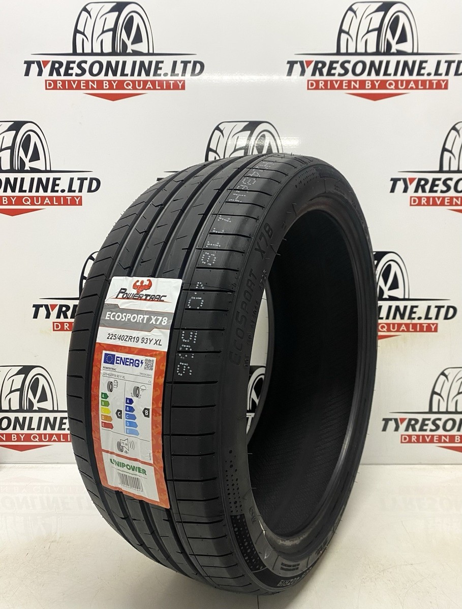 セレクト 2 X 225 40 19 POWERTRAC ECOSPORTX78 93YXL 225/40ZR19 BRAND NEW M+S