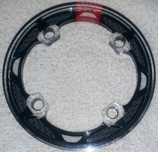 *BRAND NEW* Gamut Bash Ring 32t - 34t clear/black thick plastic 