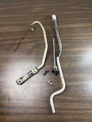20 00-21 DRZ400SM DRZ400 OEM FRAME ENGINE MOTOR OIL DIPSTICK & OIL TUBE