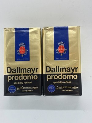 Dallmayr Prodomo 100% Arabica 2 x 8.8oz Ground Coffee, Exp 3/27 FREE SHIPPING!!