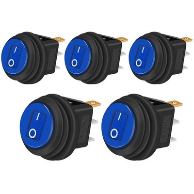 Wippschalter 12V 20A Blau LED-Licht 3 Pins EIN/AUS,  , Autos Boote