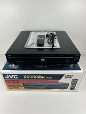 JVC XV-F80BK 7-Disc ProgressiveScan DVD/CD Changer W/ Remote  Box  Manual