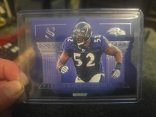 2025 Panini Silhouette Ray Lewis Pillars of the Game #10 Ravens