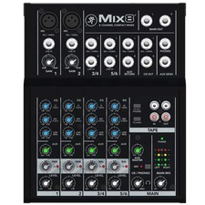 MACKIE MIX 8 mixer audio phantom 6 canali GARANZIA ITALIANA studio live karaoke