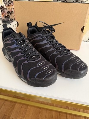 Nike Air Max Plus TN Ultra Triple Black Size 11 Pre-owned Sneakers ~ EUC