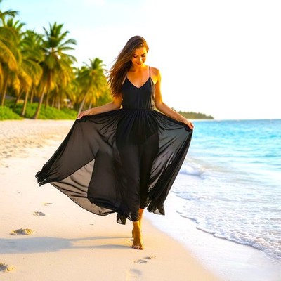 beach wedding dress informal MARGOT SILK COTTON VOILE DRESS – Velvet by Graham & Spencer main image 1