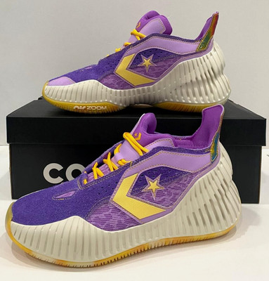Converse All Star BB Prototype CX MID Yellow/Purple/White A03695C Size M6.5 W8
