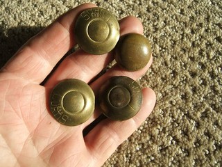 LOT OF CURTIS CROSSCUT HANDSAW MEDALLIONS SCREWS ETC