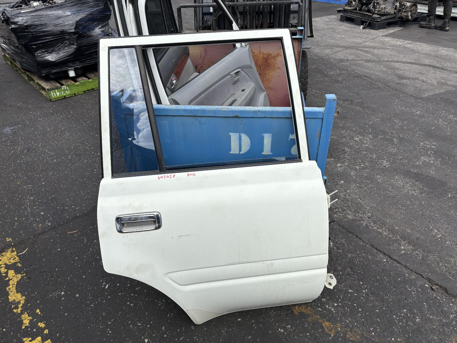 Toyota Landcruiser Right Rear Door Shell HZJ80 05/1990-03/1998