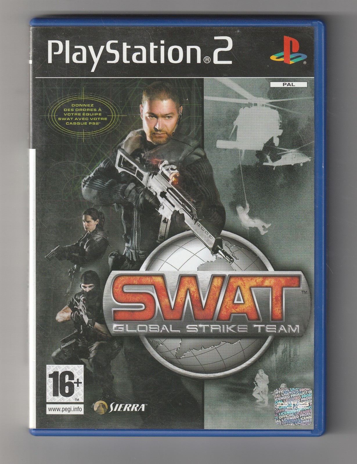 SWAT - GLOBAL STRIKE TEAM - SIERRA 2003 - JEU PS2 OCCASION