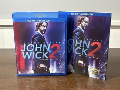 John Wick: Chapter 2 Blu-Ray (2017) with Slipcover 