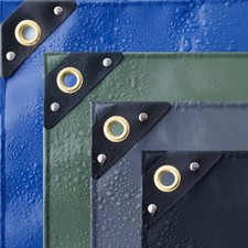 A-TEX®  LKW Plane -ab 4,99 €/m²- PVC Abdeckplane mit Ösen Holz Garten ca.650g/m²