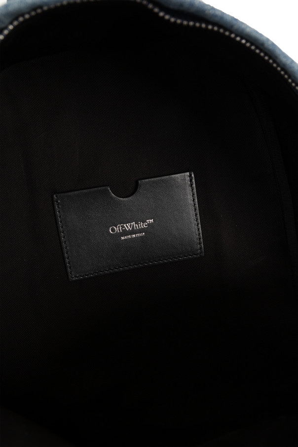 Off-White - Women - 'JITNEY' denim backpack - Blue thumbnail 7