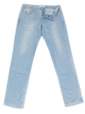 Luigi Borrelli Denim Blue Jeans - Extra Slim - ��32/48 - (CAR03311646)