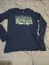 nwot seattle seahawks long sleeve t-shirt Youth L 14/16