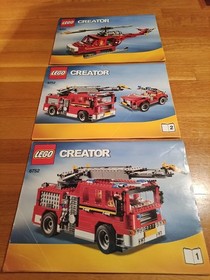 Lego Creator 6752, City 7738, World Racers 8896, Islands 6734.  💯 Complete 