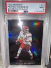 2023 Panini Obsidian - Black Color Blast Patrick Mahomes II #21