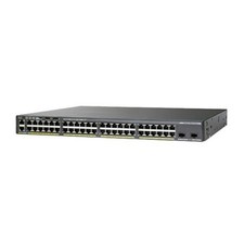 Cisco WS-C2960XR-48FPS-I 48-Port Switch, 1 Year Warranty