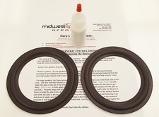Mini Advent 5.25" Woofer Foam Speaker Repair Kit - FREE US SHIPPING  