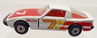VTG 1982 WHITE MAZDA RX7 DIECAST #7; DOORS OPEN; 1:56; MACAU; LOOSE; VERY NICE!