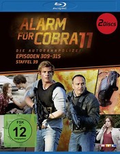 2 Blu-rays * ALARM FÜR COBRA 11 - STAFFEL 39 - EPISODEN 309 - 315 #NEU OVP §
