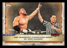 WWE Cruiserweight Champion Buddy Murphy Def. Cedric Alexander #5 2020 Topps