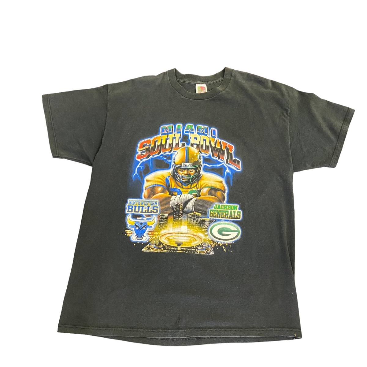 Vintage Miami Soul Bowl Jackson Generals vs Northwestern Bulls NFL