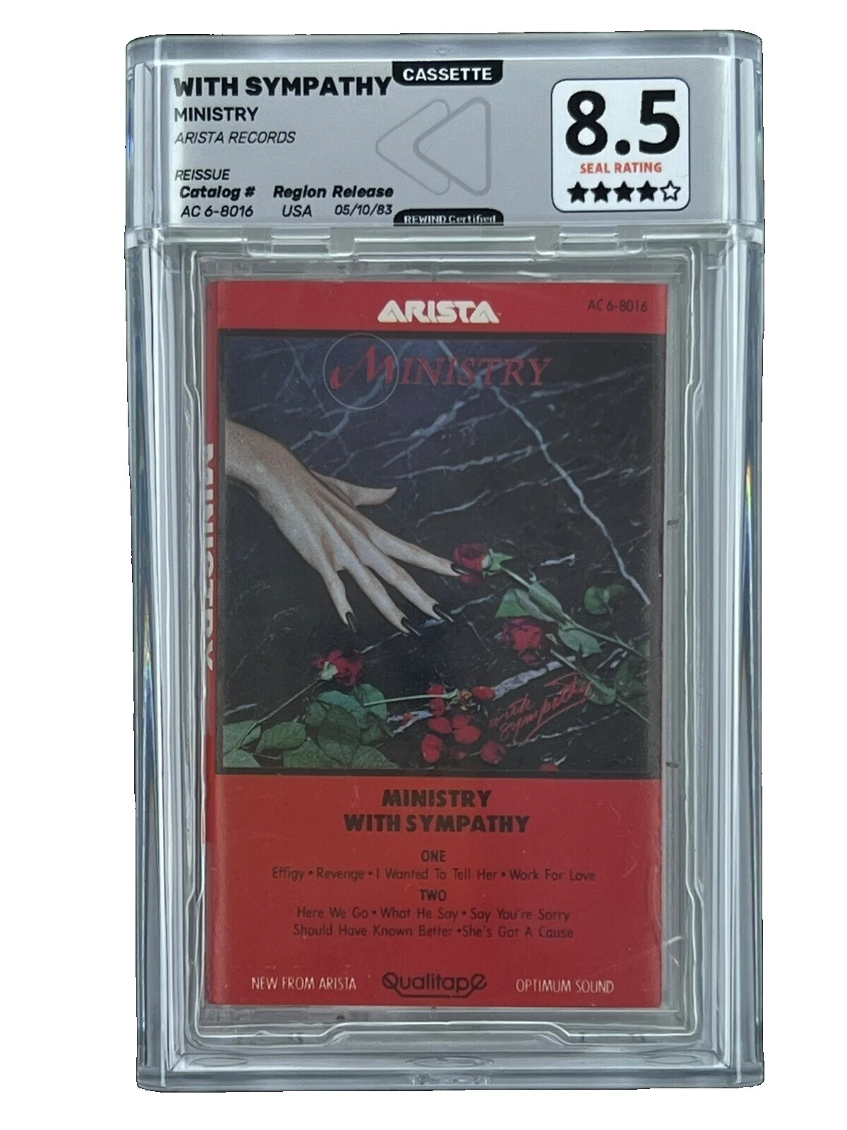 Ministry Rock Music Cassettes