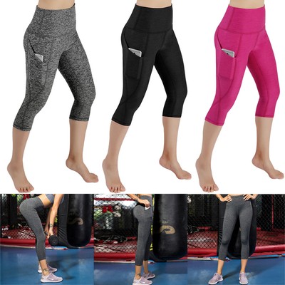 womens cropped workout leggings