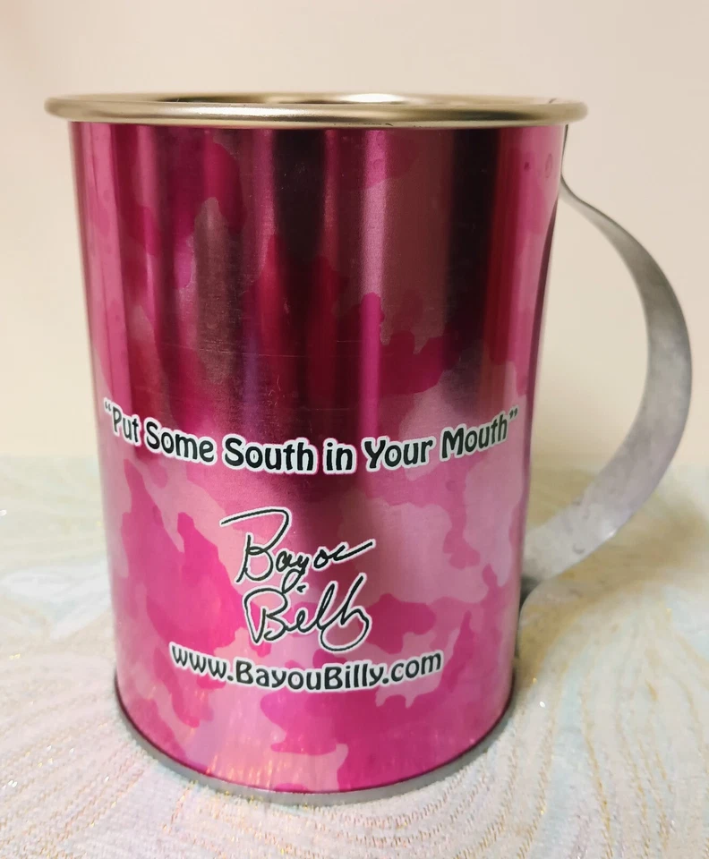 Taza para beber Bayou Billy's Pretty in Pink lata 32 oz Foto 2 de 4