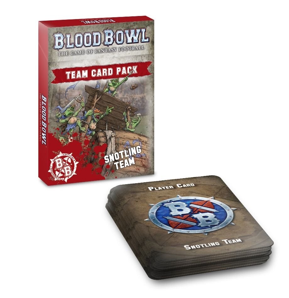BLOOD BOWL SNOTLING TEAM CARD PACK in English