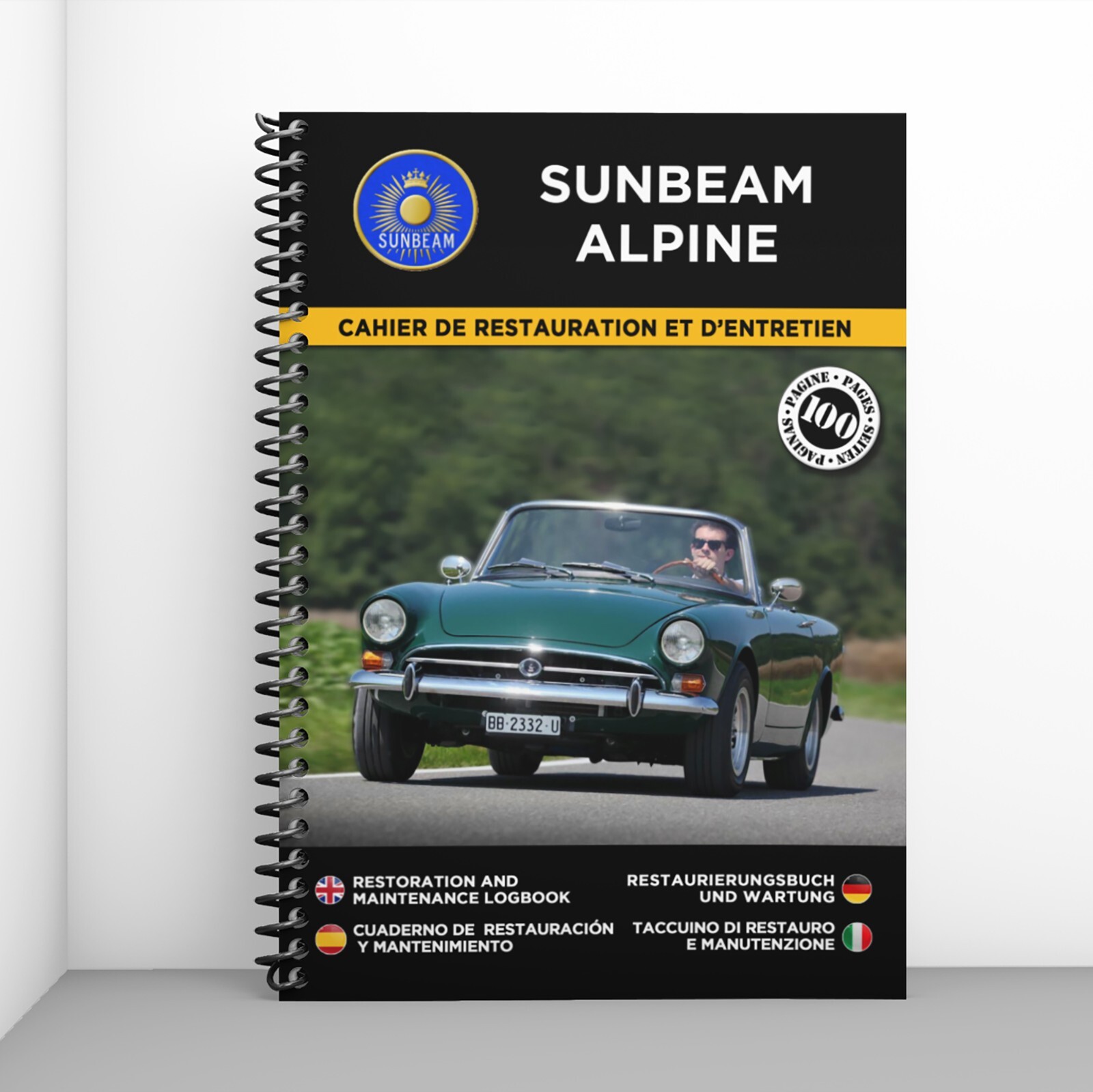 Sunbeam Alpine journal d'atelier pour faire revivre le mythe du roadster anglais