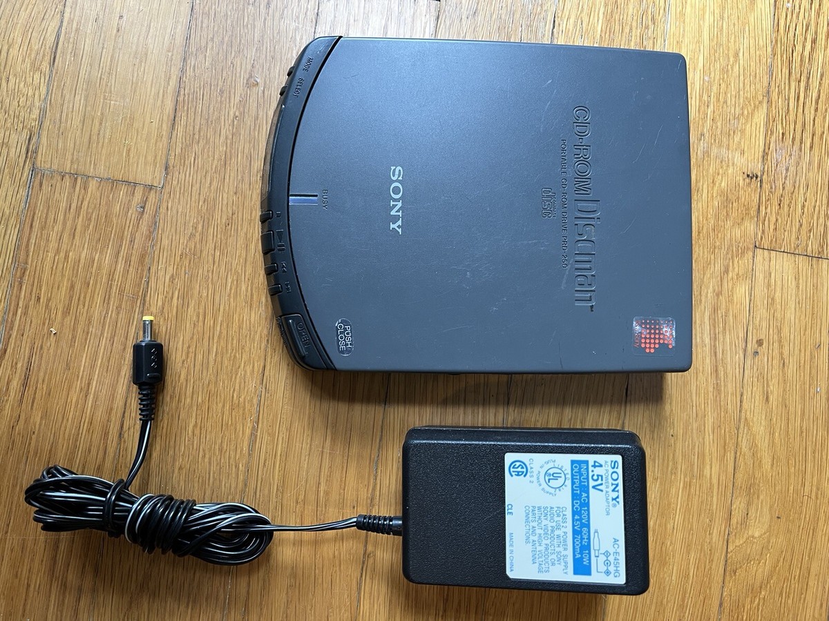 Sony CD-ROM/PLAYER Discman Portable MODEL PRD-250 | eBay