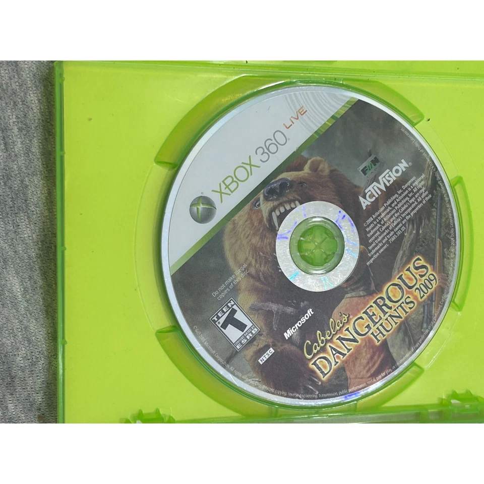 Cabela's Dangerous Hunts Microsoft Xbox Hunting Video Game 2009 - Image 4 of 4