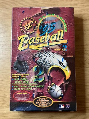 1995 Topps Stadium Club- MLB- BASEBALL- Series 2 Hobby Edition SEALED BOX