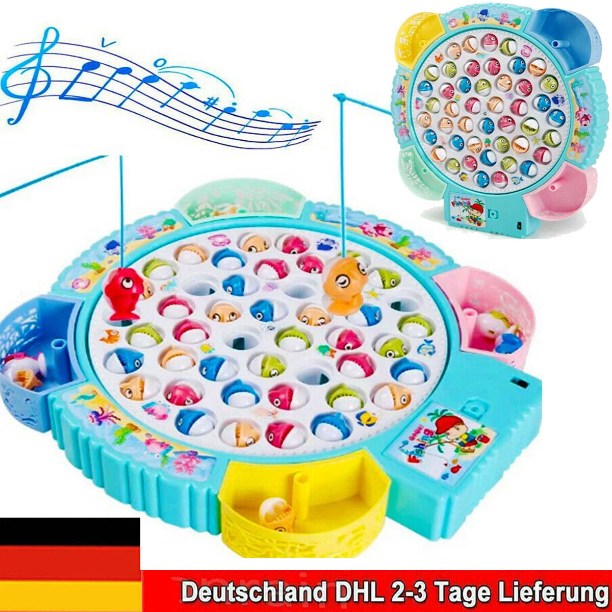 Kinder Magnetische Fisch Angeln Spiel Lernen Spielzeug Fischspielzeug Geschenk